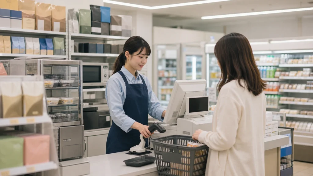 コンビニ店員