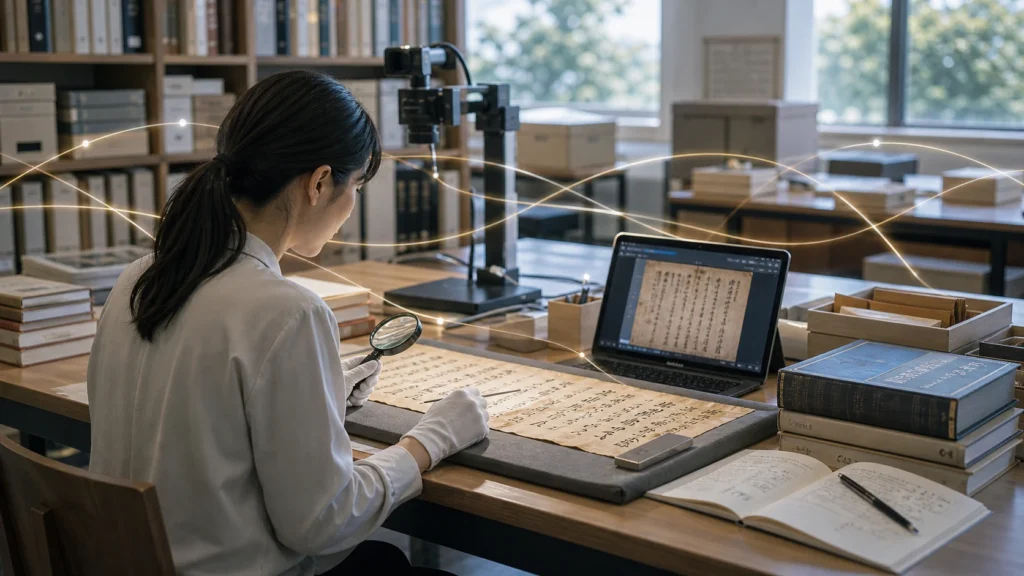古文書解読研究者