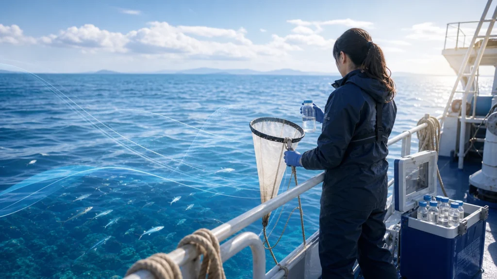 海洋生物学者