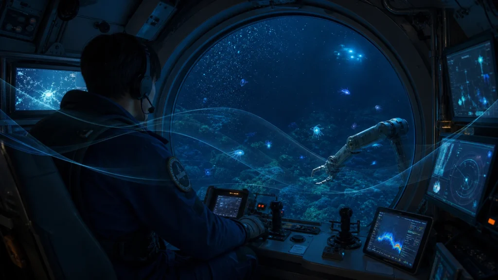 深海生物調査潜水士